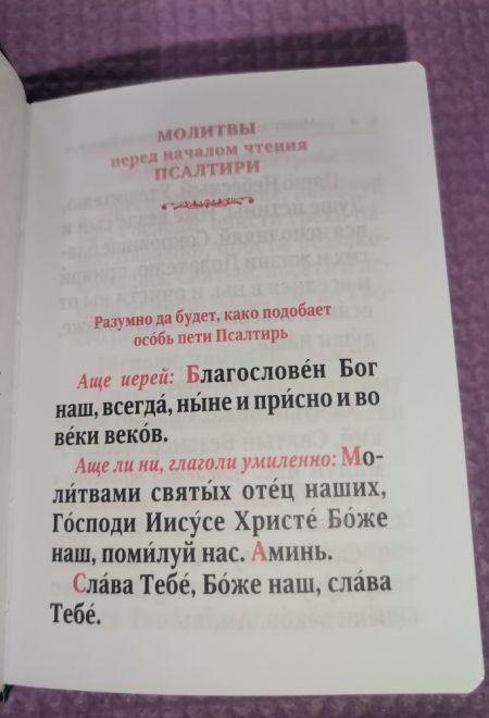 Псалтирь для мирян. Чтение Псалтири с поминовением живых и усопших (кожа, золотой обрез, магнитный клапан) (Терирем)