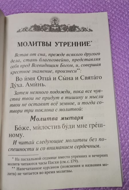 Молитвослов крупным шрифтом с раздельными канонами (УКИНО Духовное Преображение)