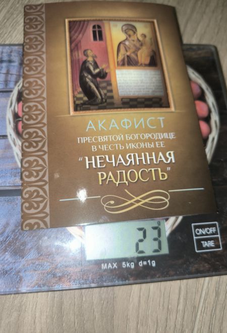Акафист Пресвятой Богородице в честь иконы Ее Нечаянная радость (Благовест)