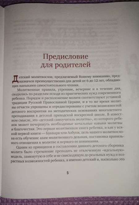 С Богом в новый день. Молитвослов для детей и родителей с пояснениями. Зелёная (Саратовская митрополия)