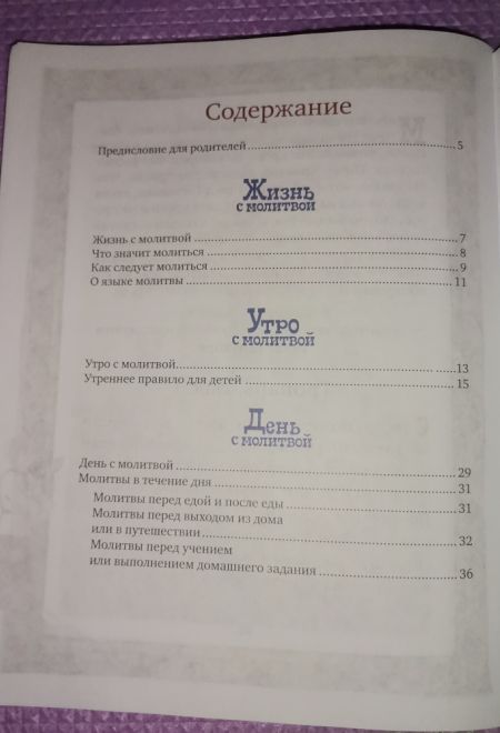 С Богом в новый день. Молитвослов для детей и родителей с пояснениями. Зелёная (Саратовская митрополия)